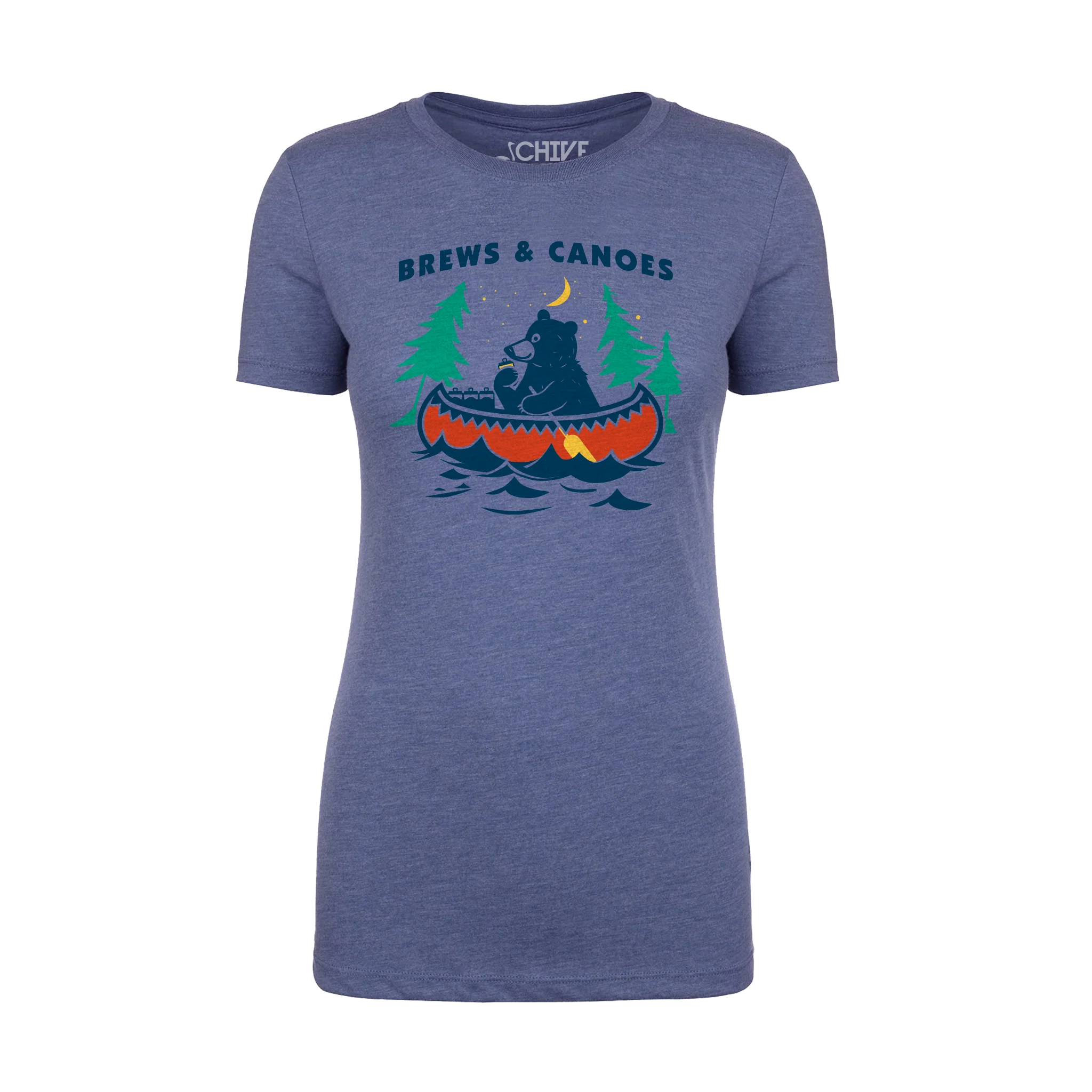 Brews And Canoes Women's Tee - Image 2
