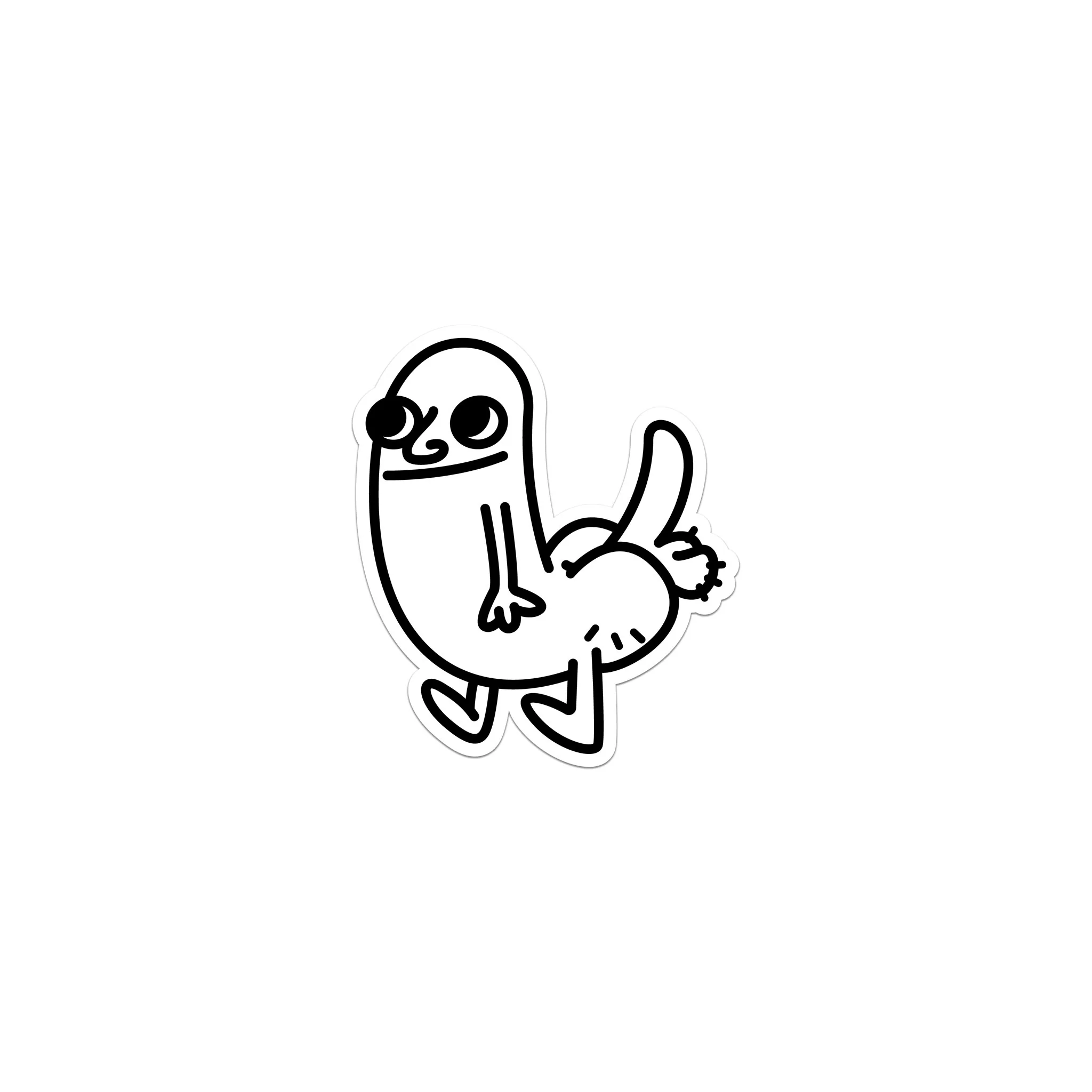 Dickbutt Sticker