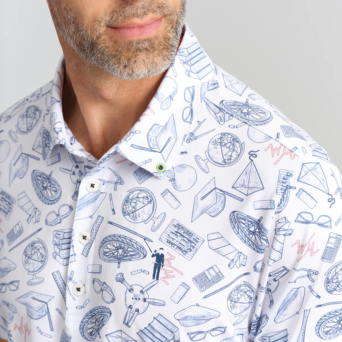 Extra Credit Men's Polo - Image 4