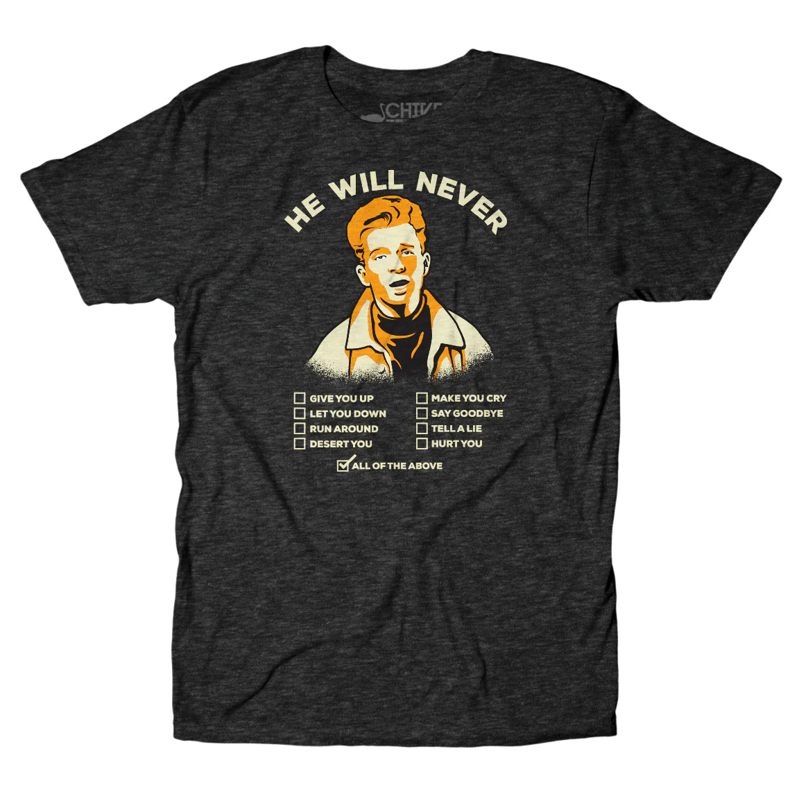 He Will Never Tee