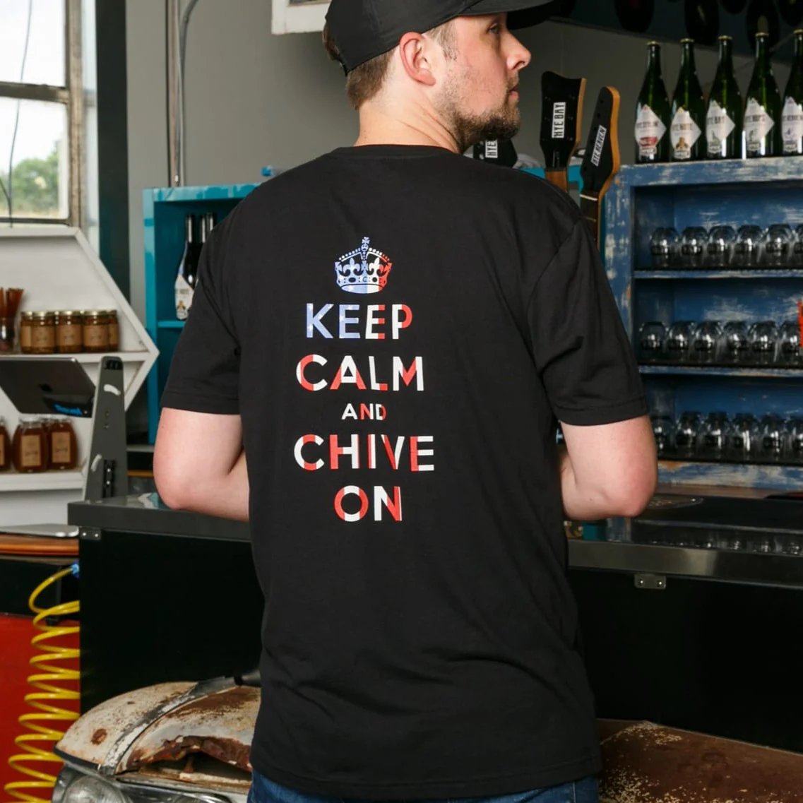 Keep Calm RWB Flag Tee - Image 4