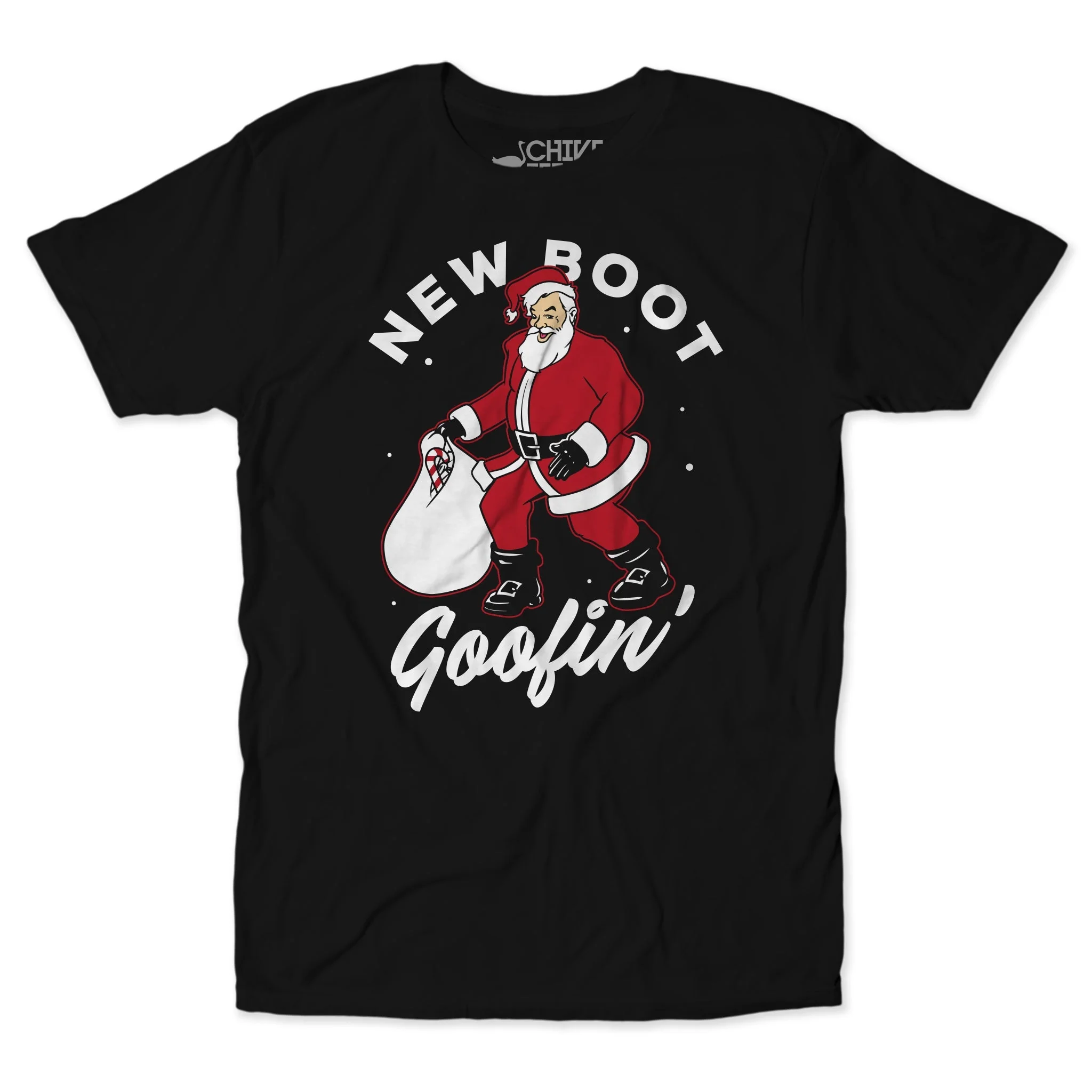 New Boot Goofin' Santa Unisex Tee - Image 2
