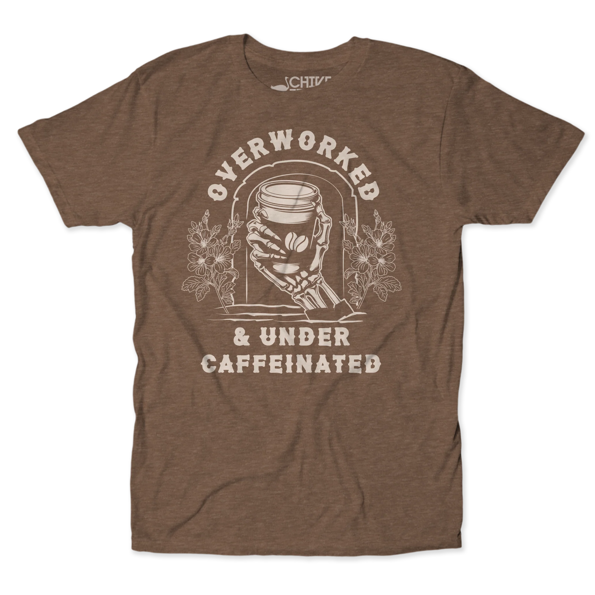 Overworked Unisex Tee - Image 2