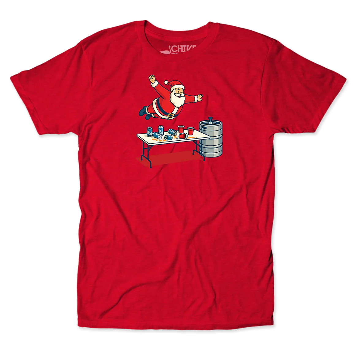 Table Dive Santa Tee - Image 7